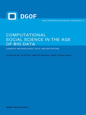 cover image of Computational Social Science in the Age of Big Data